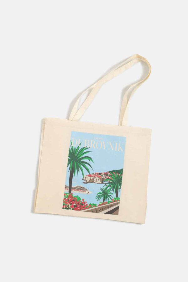 Platnena torba RAZGLEDNICA DUBROVNIK
